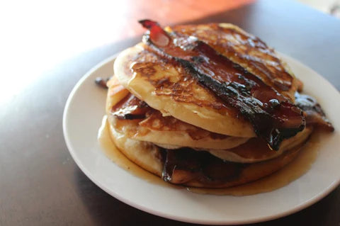 Brown Sugar Bacon Pancakes