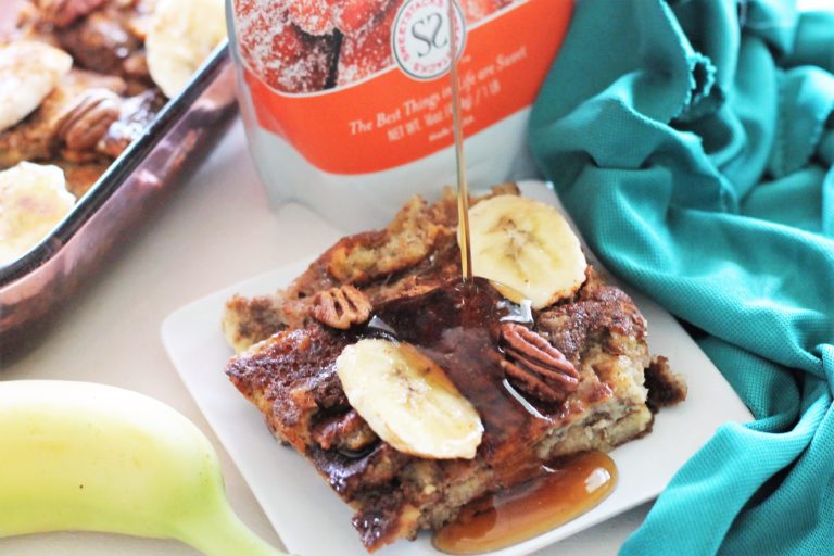 Guam Bananas Foster Pancake French Toast Bake (2017 Recipe Contest)