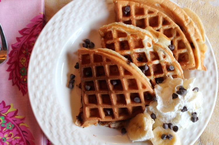 Chunky Monkey Waffles