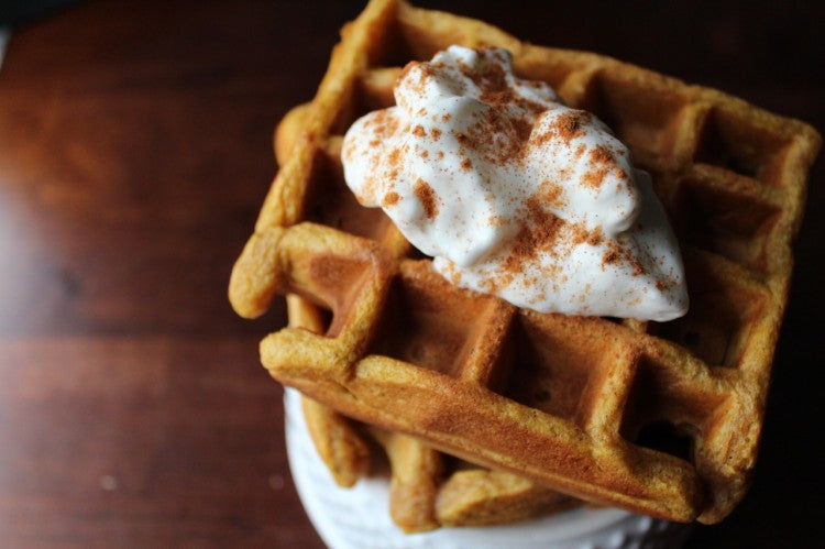 Pumpkin Pie Waffles