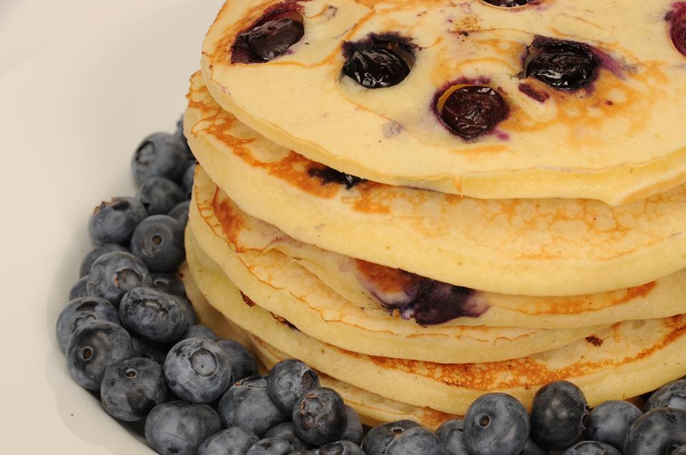 Blueberry Gourmet Pancakes