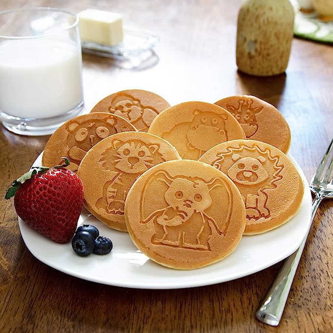 Pancake Pan, Mini Pancake Pan Nonstick, Pancake Maker for Kids, Pancake Mold