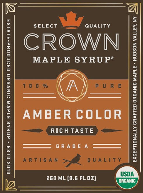 Pure Maple Syrup – Crown Maple Medium Amber (8.5 oz)