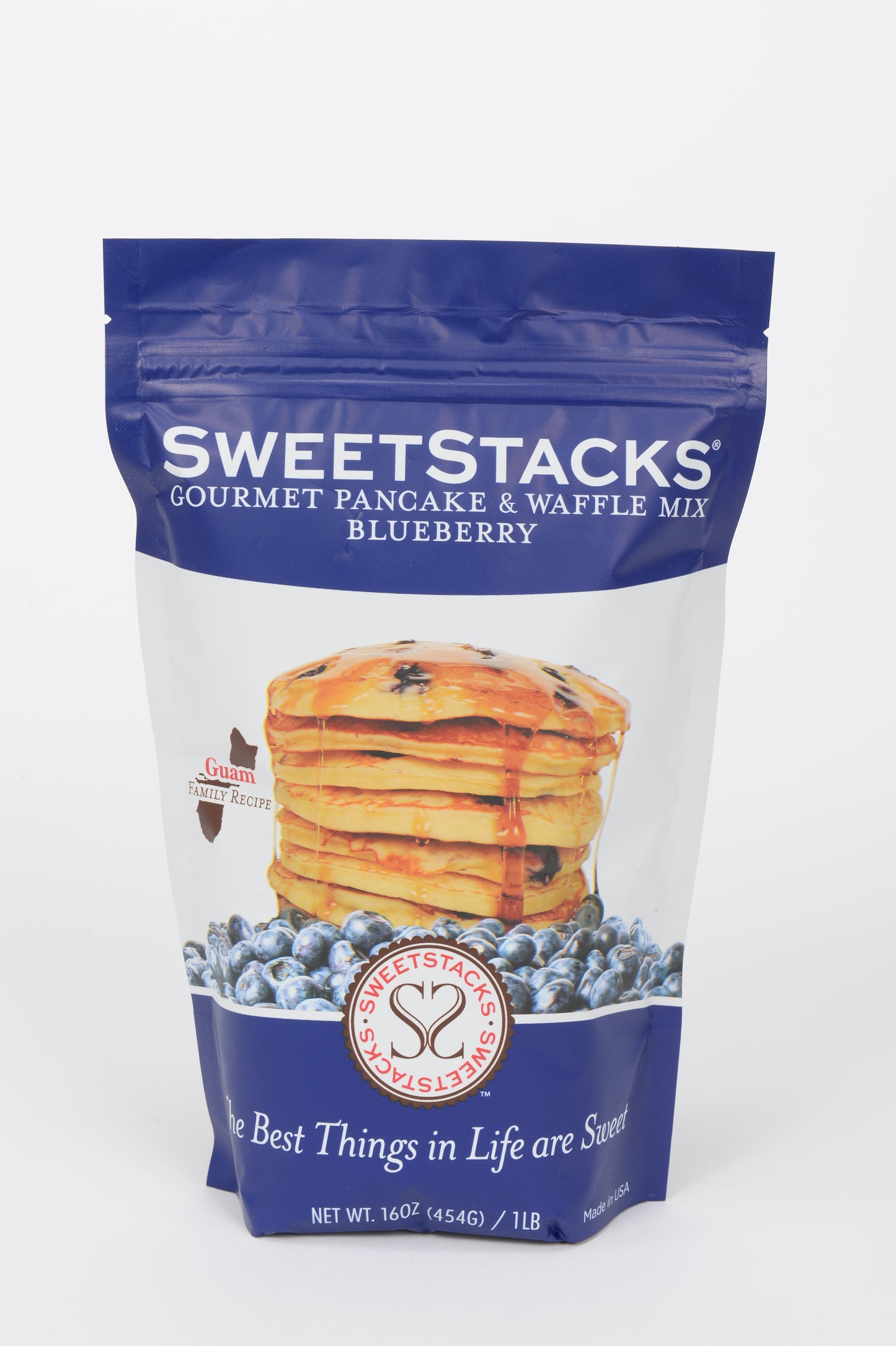 Blueberry Pancake & Waffle Mix w/ Organic Blueberries